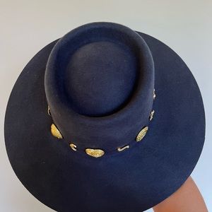 Navy Lack of Color charm hat